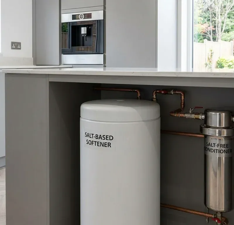 Adoucisseur d'eau vs alternative anti calcaire sans sel : différences, avantages et choix selon votre installation
