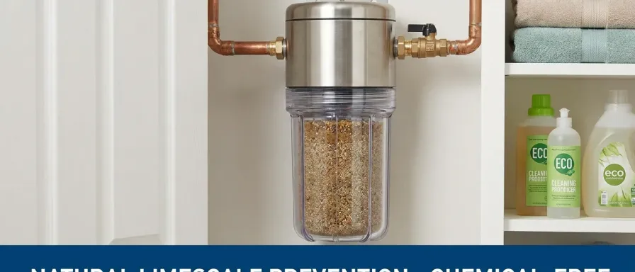 Alternative à l'adoucisseur d'eau classique : éviter le calcaire sans sel ni chimie