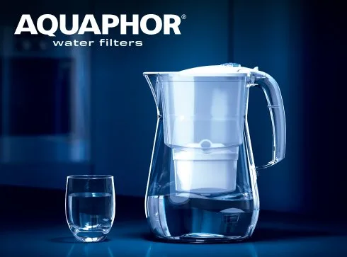 Aperçu de la page d'accueil du site aquaphor.fr